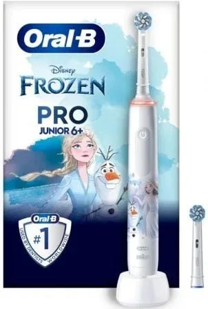 Cepillo Dental Oral-B Pro Junior 6+ Frozen/ Incluye 1 Recambio