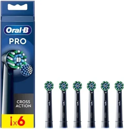 Cabezal de Recambio para Cepillo Oral-B Pro Cross Action/ Pack 6 uds