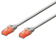 Cable red ewent latiguillo rj45 utp cat6 5m gris