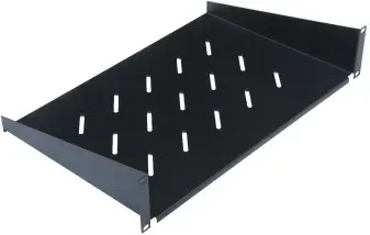 Bandeja wp para armario rack 19 pulgadas 1u -  300mm 2 puntos de fijacion max. 25kg
