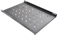 Bandeja wp para armario rack 19 pulgadas 1u  - 350mm 4 puntos de fijacion max. 45kg