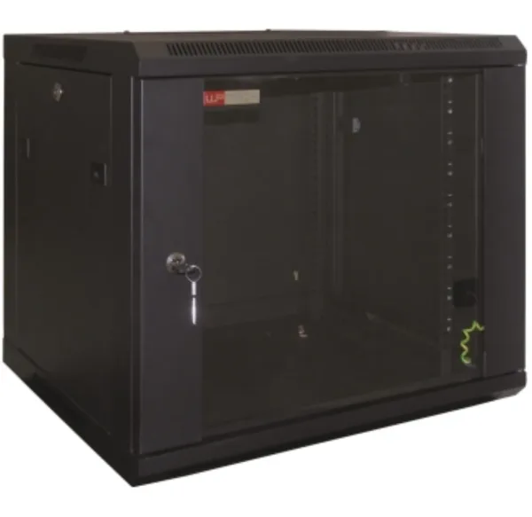 Armario Rack Wp 19" Serie Rwb 12U, Negro, Profundidad 600 Mm