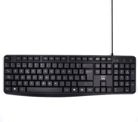 Teclado EW3001 USB Silencioso