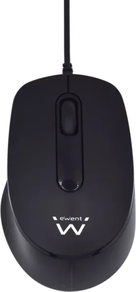 Raton Ewent Ew3159 Optico 1000 Dpi Clic Silencioso Negro USB