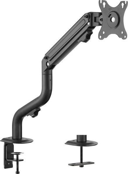 Ewent Soporte de Escritorio de Monitor Hasta 34” Carga Máxima 9Kg. con Resorte Mecanico