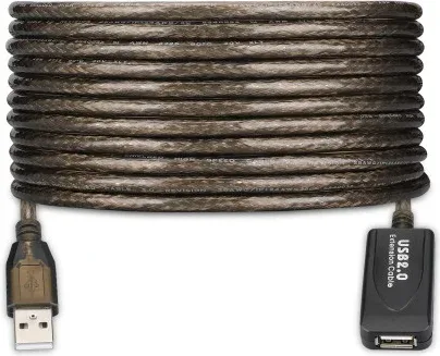 Ewent EW1021 cable USB 10 m USB 2.0 USB A Negro