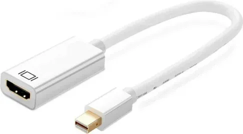 Ewent EC1458 adaptador de cable de vídeo 0,15 m Mini DisplayPort HDMI tipo A (Estándar) Blanco