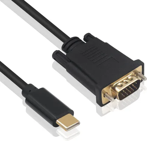 Ewent EC1052 adaptador de cable de vídeo 1,8 m USB Tipo C VGA (D-Sub)