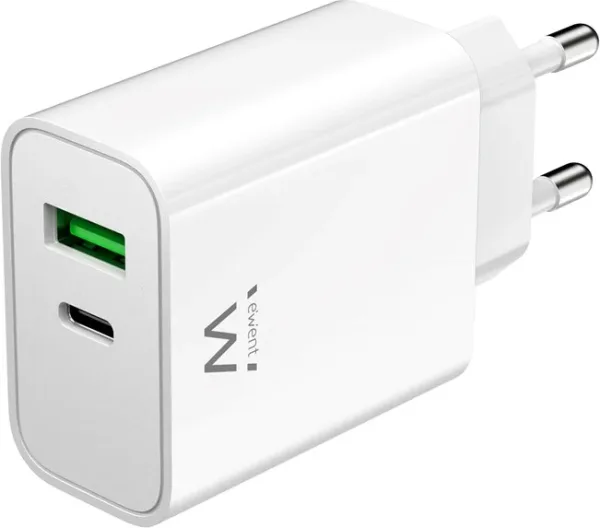 Cargador ewent ew1325 30w USB tipo a - USB tipo c