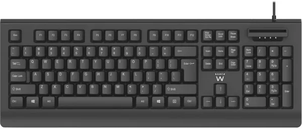 Ewent EW3286 teclado Universal USB QWERTY Español Negro