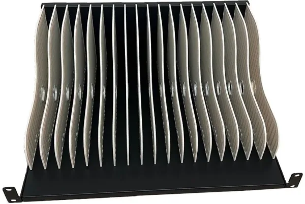 Ewent EW1720 organizador para estación de carga Acrilonitrilo butadieno estireno (ABS), Metal, Plástico Negro, Blanco