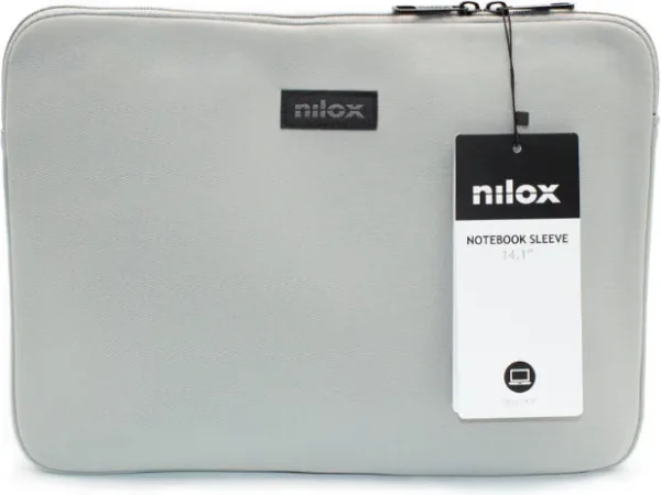 Funda nilox para portatil 14.1 pulgadas gris