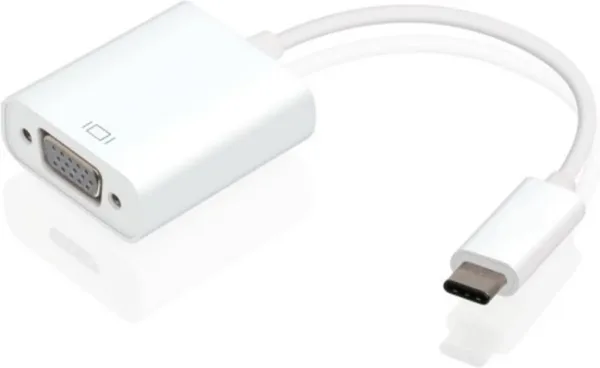 Cable adaptador ewent USB tipo c a VGA - macho - hembra
