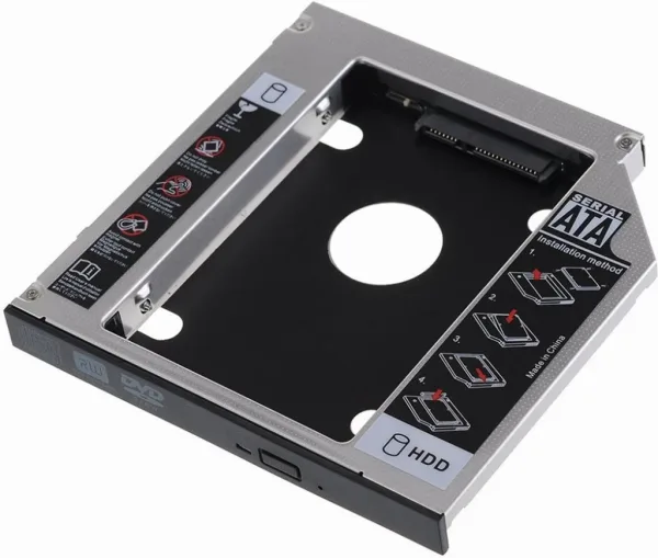 EWENT ADAP.HDD/SSD SATA PARA UNIDAD ÓPTICA 12.7mm