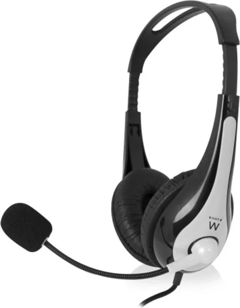 EWENT EW3562 Auriculares + Micrófono Stéreo negro