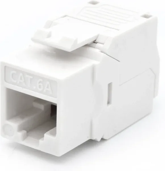 Presa Keystone Wp Cat.6A Utp, Toolless, Color Blanco