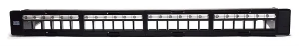 Panel de Conexiones Wp 19" Utp Modular Vacio para 24 Tomas Keystone, 1U