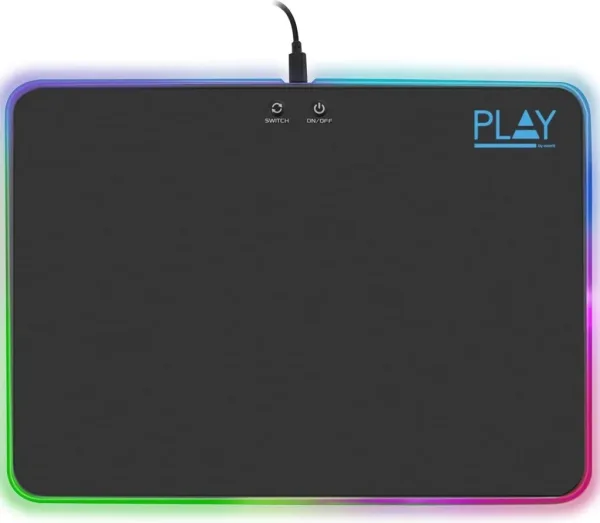 Alfombrilla gaming ewent pl3341 iluminado