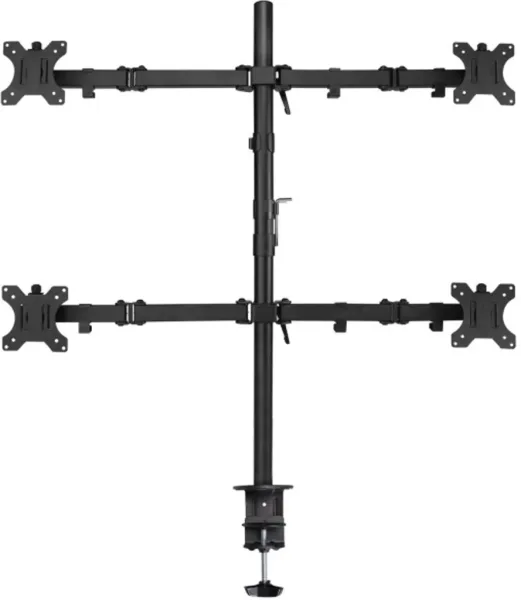 Soporte de mesa ewent ew1514 para 4 monitores tv hasta 32 pulgadas