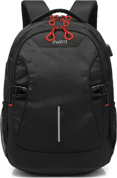 Mochila ewent para portatil de 15.6 pulgadas con salida USB