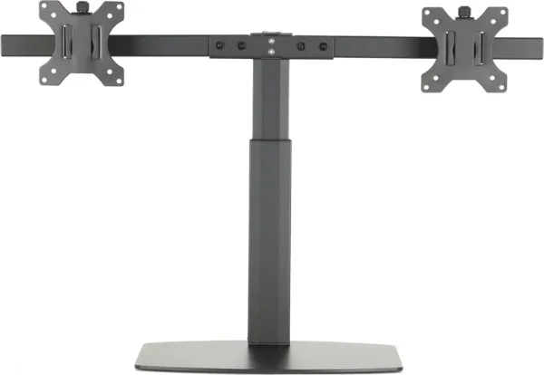 Soporte de mesa ewent ew1538 con resorte de gas para 2 monitores de hasta 27 pulgadas