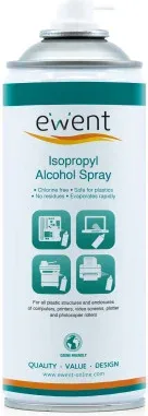 Ewent EW5611 kit de limpieza para computadora Espray para limpieza de equipos Universal 400 ml