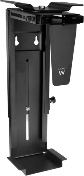 Ewent EW1293 soporte de CPU Soporte para instalación de CPU bajo mesa Negro