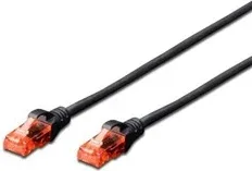 Cable Red Ewent Cat6 U/Utp 5M Negro