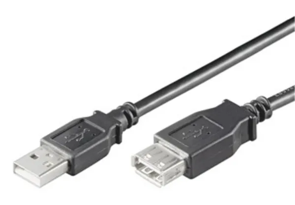 CABLE ALARGADOR USB EWENT USB-A MACHO USB-A HEMBRA 1,8m