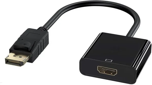 Cable DisplayPort a HDMI ewent 0.15m -  macho - hembra -  negro