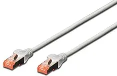 Cable red ewent latiguillo rj45 s - ftp cat 6 2m gris