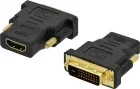 Adaptador HDMI Ewent DVI-D 24+1 Macho a HDMI Hembra Negro