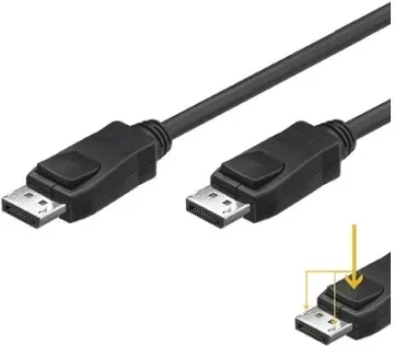 Cable ewent DisplayPort 1.2 - 4K - 60hz - a - a awg28 - 2m