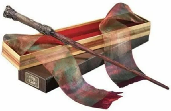 Replica the noble collection harry potter varita de harry potter caja original olivander