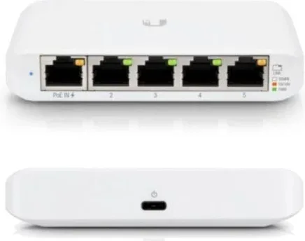 Switch Gestionado Ubiquiti USW-Flex Mini 5 Puertos/ RJ45 10/100/1000 PoE