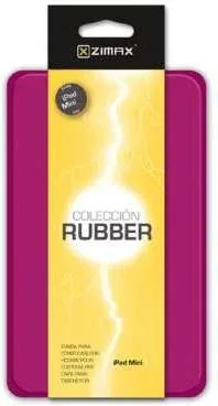 Zimax Funda Tablet iPad MINI 3 RUBBER. Violeta