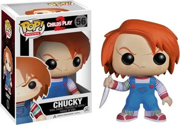 Funko pop cine terror chucky el muñeco diabolico chucky con cuchillo 3362