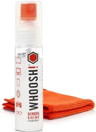 Kit Limpiador de Pantallas Whoosh Kit Go WSH002/ Spray 30ml + Paño Microfibra
