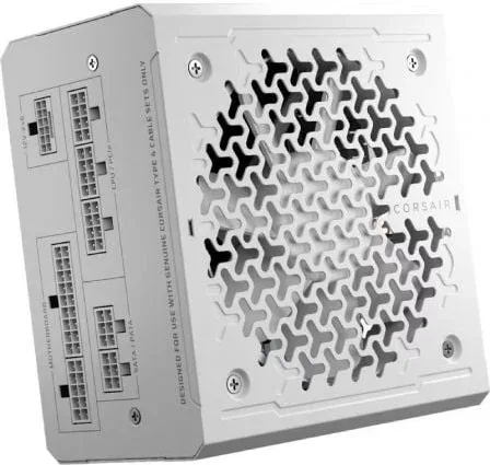 Fuente de Alimentación Corsair RM750e/ 750W/ Ventilador 12cm/ ATX 3.1/ PCIe 5.1/ Cybenetics Gold/ Blanca
