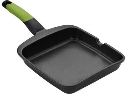 Asador Bra Prior A121459/ Ø28cm/ Aluminio fundido/ Apto para Inducción