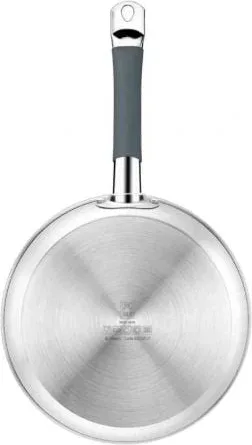 Sartén Bra Master A451428/ 28cm/ Acero inoxidable/ Apta para Inducción