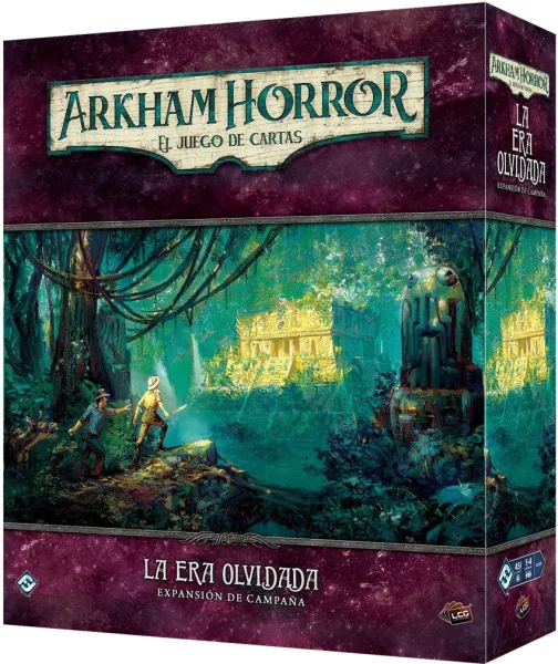 Juego de mesa arkham horror lcg la era olvidada expansion campaña edad recomendada 14