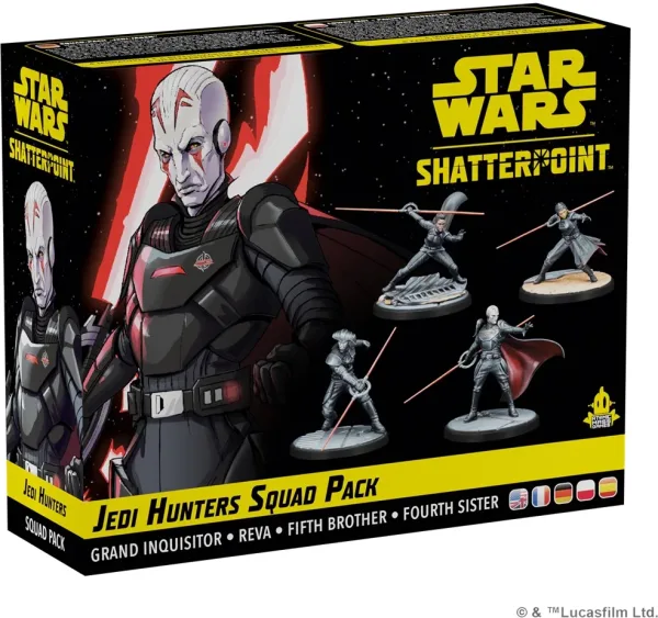 Juego de mesa star wars shatterpoint jedi hunters squad pack