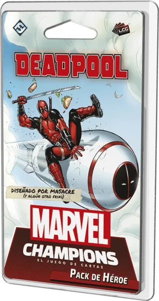 Juego de mesa marvel champions deadpool expanded edad recomendada 14 años