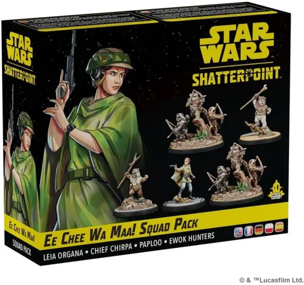 Juego de mesa star wars shatterpoint ee chee wa maa! squad pack