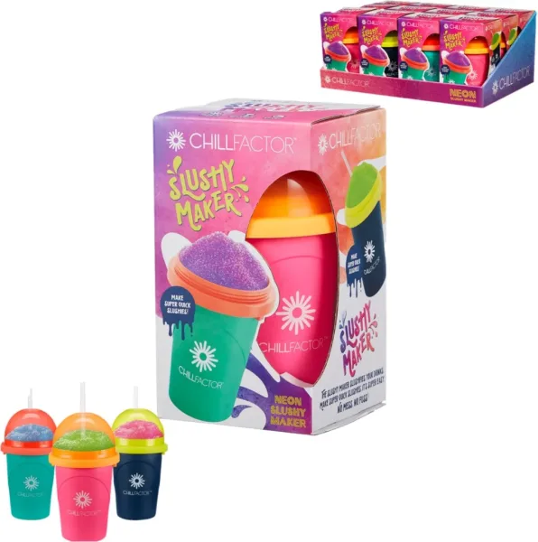 Vaso para granizado chillfactor bandai 1 unidad aleatoria