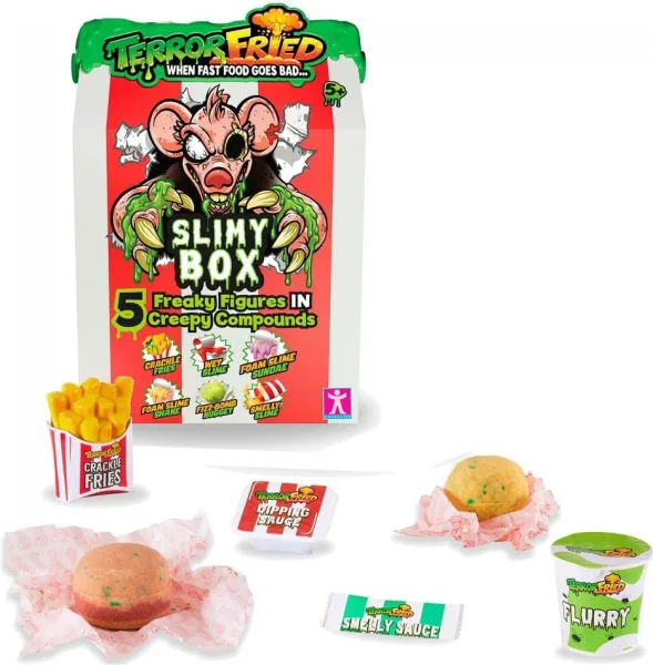 Juguete bandai terror fried caja viscosa