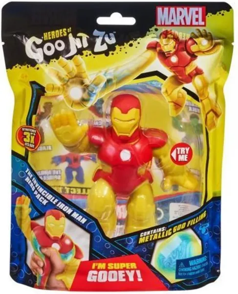 Figura bandai goo jit zu marvel invincible iron man