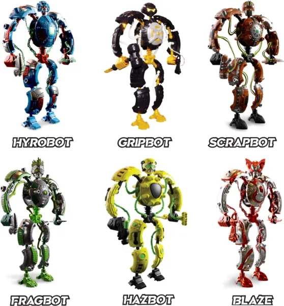 Figura aleatoria bandai gigabots