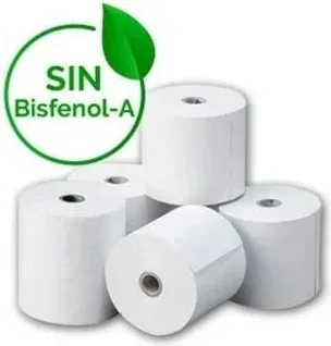 Rollo Papel Térmico Genérico 57x50 10U BPA/ 57 x 50mm/ 10 unidades